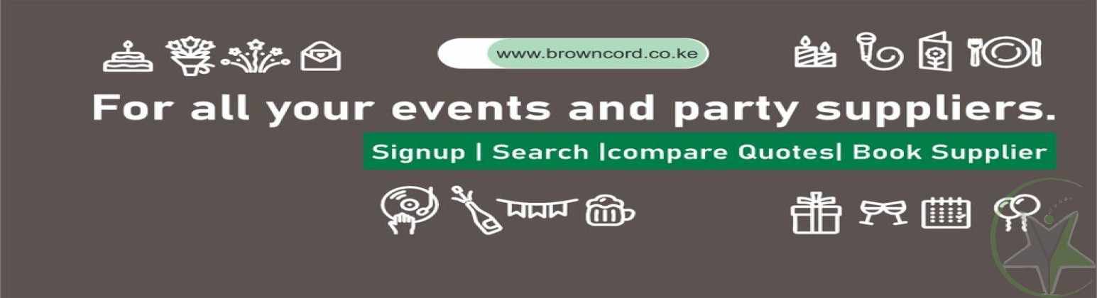 Cover Image of Browncord Events, expert Event Decorators in Nairobi Uganda