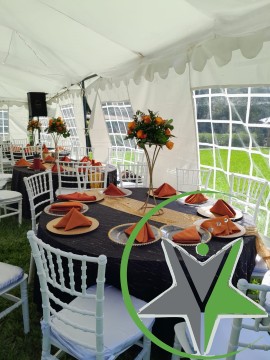 INTIMATE AND PRIVATE SETUPS.